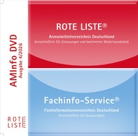 ROTE LISTE® 4/2026 AMInfo-DVD - ROTE LISTE®/FachInfo - Abo (4 Ausgaben pro Jahr)