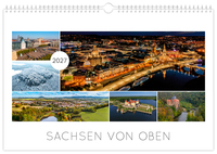 Kalender Sachsen von oben 2027 - Luftaufnahmen