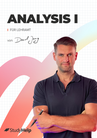 Analysis 1 für Lehramt mit Lernvideos von Daniel Jung