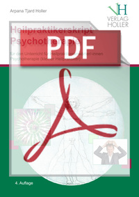 Heilpraktikerskript Psychotherapie (farbig) als pdf-Datei