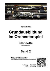 Grundausbildung im Orchesterspiel, Band 2, Klarinette