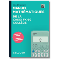 Manuel mathématiques de la Casio fx-92 Collège