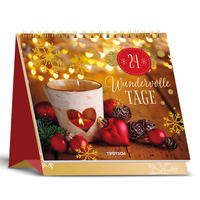 TRÖTSCH – Aufstell Adventskalender „24 wundervolle Tage“ | Weihnachtskalender mit 24 besinnlichen Bildern & Weisheiten