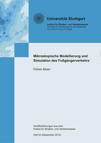 Mikroskopische Modellierung und Simulation des Fußgängerverkehrs