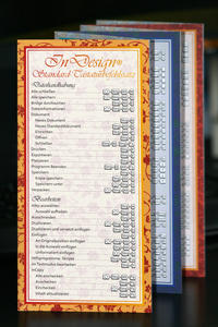 InDesign Standard-Tastaturbefehle