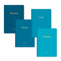 Bibeljournale – Paket Evangelien (Matthäus, Markus, Lukas, Johannes)