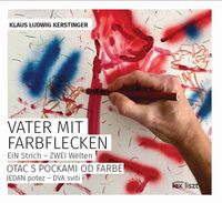 Vater mit Farbflecken